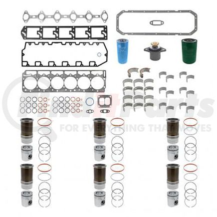 PAI 466109-010 Engine Rebuild Kit for 1993-1997 HEUI International DT466E/DT530E Engine Application