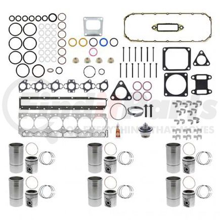 PAI 466116-501 Engine in-Frame Rebuild Kit for International DT466E HEUI Engine, w/out Fuel/Oil Filters