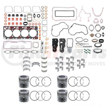 PAI 4BS102-026 Engine Rebuild Kit for Cummins 4B Series Engine Application