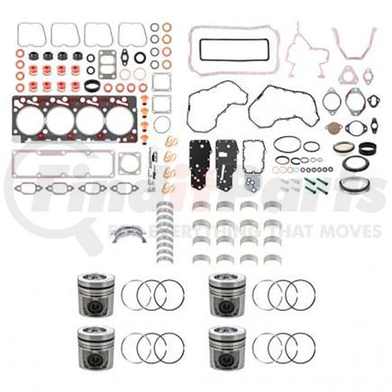 PAI 4BS102-057 Engine Rebuild Kit for Cummins 4B Series Engine Application