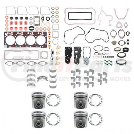 PAI 4BS102-001 Engine Rebuild Kit for Cummins 4B Series Engine Application