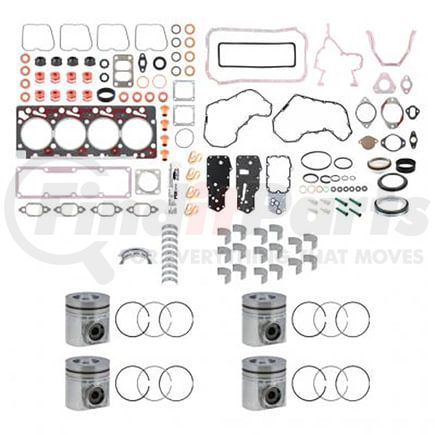 PAI 4BS103-037 Engine Rebuild Kit for Cummins 4B Series Engine Application