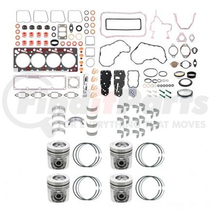 PAI 4BS103-001 Engine Rebuild Kit for Cummins 4B Series Engine Application