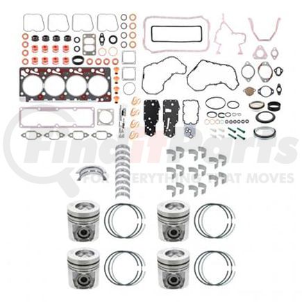 PAI 4BS103-002 Engine Rebuild Kit for Cummins 4B Series Engine Application
