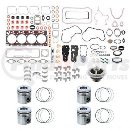 PAI 4BS107-001 Engine Rebuild Kit for Cummins 4B Series Engine Application