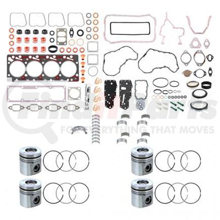 PAI 4BS107-107 Engine Rebuild Kit for Cummins 4B Series Engine Application