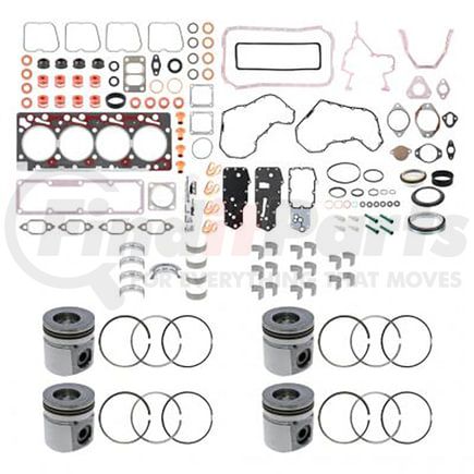 PAI 4BS109-001 Engine Rebuild Kit for Cummins 4B Series Engine Application