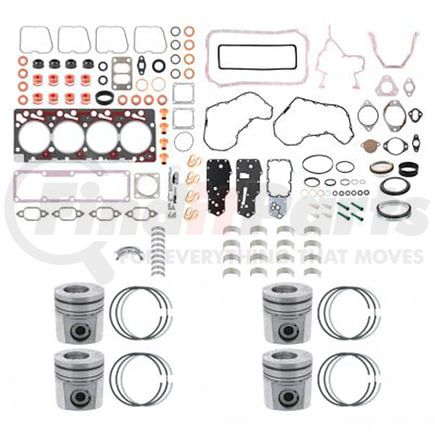 PAI 4BS110-007 Engine Rebuild Kit for Cummins 4B Series Engine Application