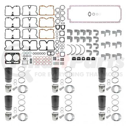 PAI 855055-017 Premium Plus Engine Rebuild Kit for Cummins 855 Series Engine Application