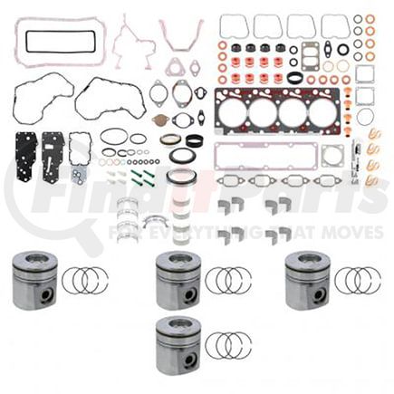 PAI ISB403-001 Engine Rebuild Kit for Cummins 4-Cylinder ISB / QSB Series Engine Application