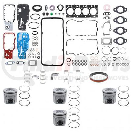 PAI ISB431-201 Engine Overhaul Rebuild Kit for Cummins 4-Cylinder ISB / QSB Series Engine