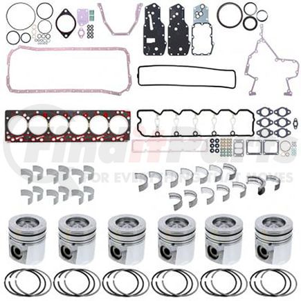 PAI ISB601-057 Engine Rebuild Kit for Cummins ISB 6-Cylinder Series Engine Application