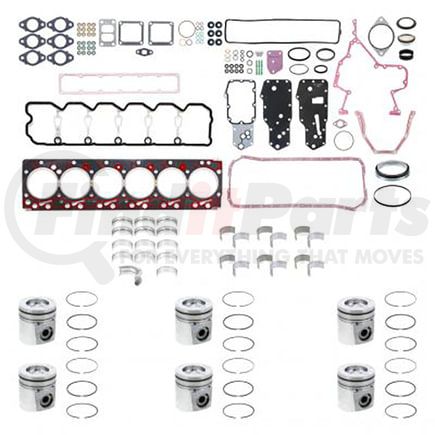 PAI ISB601-087 Engine Rebuild Kit for Cummins ISB 6-Cylinder Series Engine Application