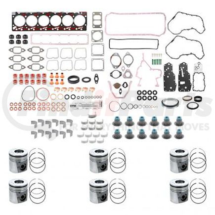 PAI ISB604-001 Engine Rebuild Kit for Cummins ISB / QSB 6-Cylinder Series Engine Application