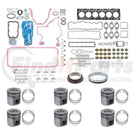 PAI ISB605-108 Engine Rebuild Kit for Cummins ISB 6-Cylinder Series Engine Application