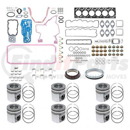 PAI ISB605-126 Engine Rebuild Kit for Cummins ISB / QSB 6-Cylinder Series Engine Application