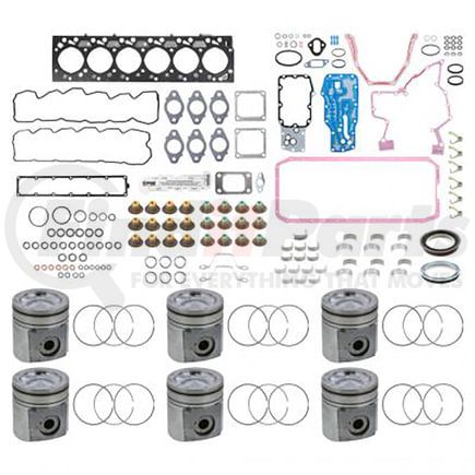 PAI ISB606-081 Engine Rebuild Kit for Cummins ISB 6-Cylinder Series Engine Application