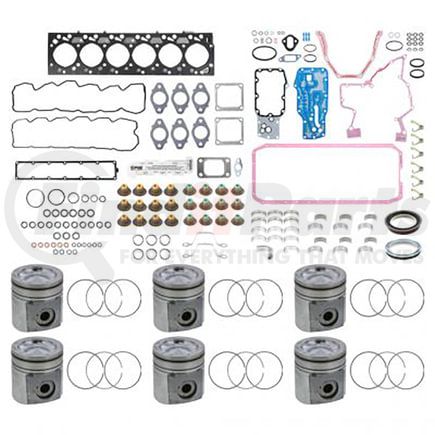 PAI ISB606-082 Engine Rebuild Kit for Cummins ISB / QSB 6-Cylinder Series Engine Application