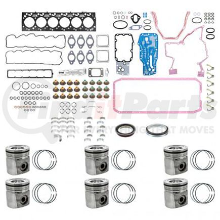 PAI ISB607-107 Engine Rebuild Kit for Cummins ISB / QSB 6-Cylinder Series Engine Application