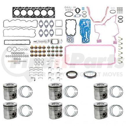 PAI ISB607-112 Engine Rebuild Kit for Cummins ISB 6-Cylinder Series Engine Application