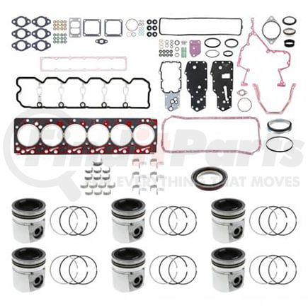 PAI ISB608-076 Engine Rebuild Kit for Cummins ISB / QSB 6-Cylinder Series Engine Application