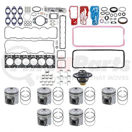 PAI ISB630-076 Engine Complete Assembly Overhaul Kit - Cummins 6 Cylinder ISB Series Engine Application