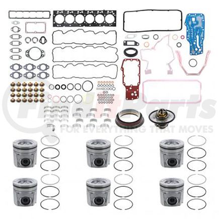 PAI ISB631-107 Engine Overhaul Rebuild Kit for Cummins ISB 6-Cylinder Series Engine