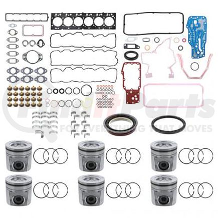 PAI ISB631-117 Engine Overhaul Rebuild Kit for Cummins ISB 6-Cylinder Series Engine