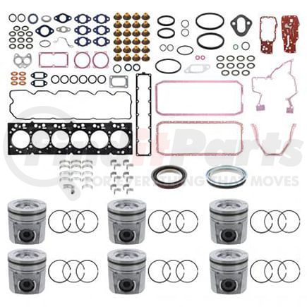 PAI ISB631-167 Engine Overhaul Rebuild Kit for Cummins ISB 6-Cylinder Series Engine
