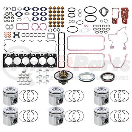 PAI ISB631-126 Engine Overhaul Rebuild Kit for Cummins ISB / QSB 6-Cylinder Series Engine