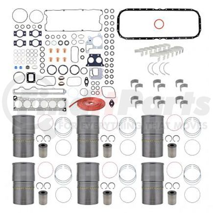 PAI ISX141-177 Engine Rebuild Kit for Cummins ISX-15 Series Engine Application, without Piston