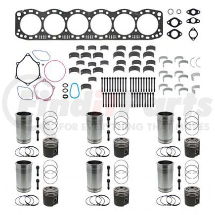 PAI S60103-129H Engine In-Frame Rebuild Kit for Detroit Diesel Series 60 Application