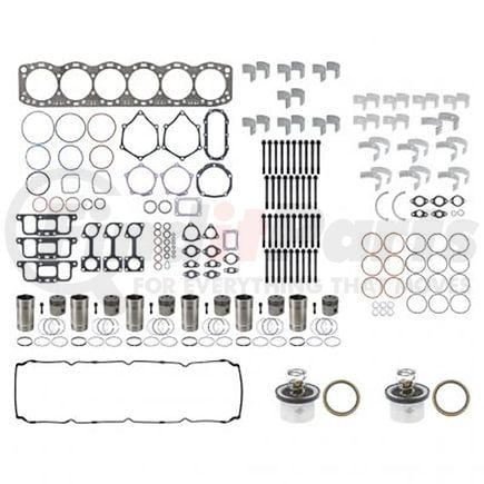 PAI S60102E-049 Engine Hardware Kit - w/ Closed End Piston w/ OE Ring set Detroit Diesel Series 60 Application