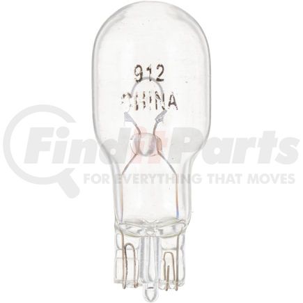 Phillips Industries 912CP Back Up Light Bulb - 12V, 13 Watts, Standard, Clear, Push Type