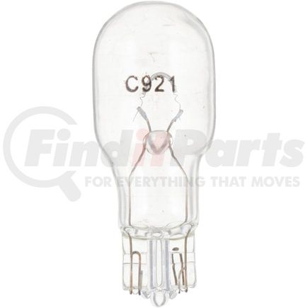 Phillips Industries 921B2 Back Up Light Bulb - 12V, 16 Watts, Standard, Clear, Push Type