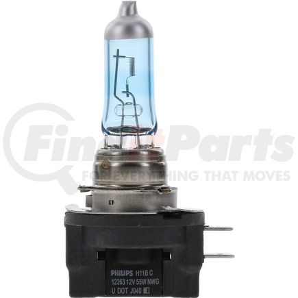 Phillips Industries H11BCVPS2 Headlight Bulb - 12V, 55 Watts, Clear, Halogen