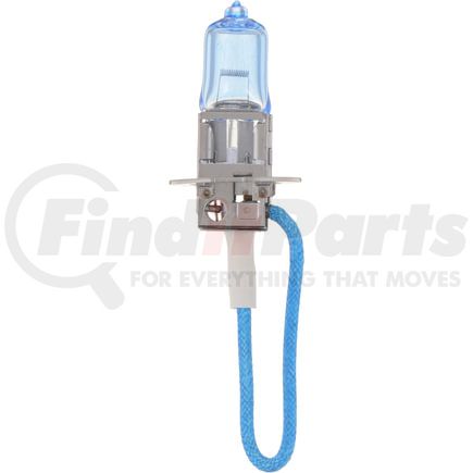 Phillips Industries H3CVB2 Headlight Bulb - 12V, 55 Watts, Blue Coated, Halogen