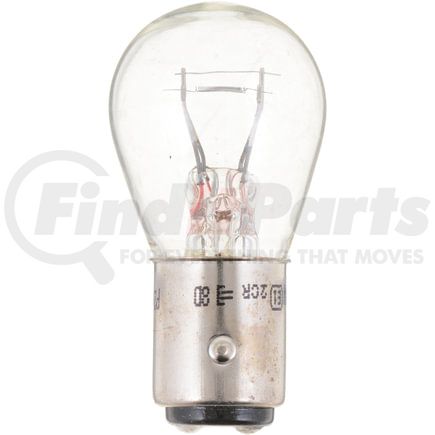 Phillips Industries P21/5WB2 Tail Light Bulb - 12V, 21/5 Watts, Standard, Clear, Twist Type