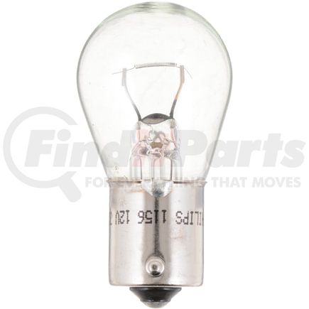 Phillips Industries 1156CP Turn Signal Light Bulb - 12V, 26.9 Watts, Standard, Clear, Twist Type