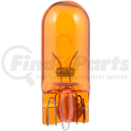 Phillips Industries 12396NAB2 Turn Signal Light Bulb - 12V, 5 Watts, Standard, Amber, Push Type