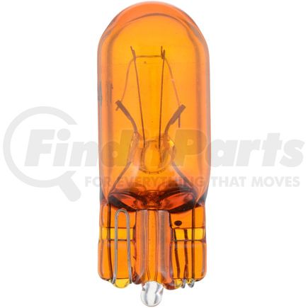 Phillips Industries 194NAB2 Turn Signal Light Bulb - 14V, 4 Watts, Standard, Amber, Push Type