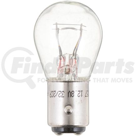 Phillips Industries 2057CP Turn Signal Light Bulb - 12.8V, 26.9/6.72 Watts, Clear, Twist Type, Standard