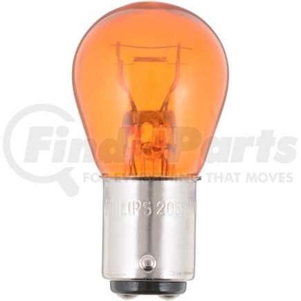 Phillips Industries 2057NAB2 Turn Signal Light Bulb - 12.8V, 26.9/6.72 Watts, Standard, Amber, Twist Type