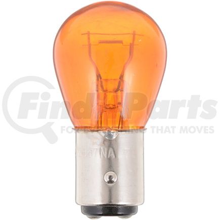 Phillips Industries 2357NACP Multi-Purpose Light Bulb - 12.8/14V, 28.2/8.26 Watts, Standard, Amber, Incandescent