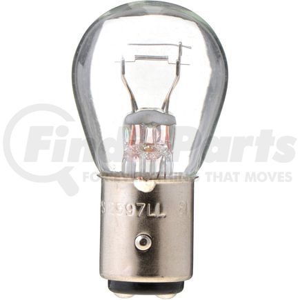 Phillips Industries 2397LLB2 Tail Light Bulb - 12.8/14V, 28.54/6.72 Watts, Clear, Twist Type