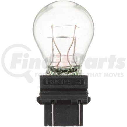 Phillips Industries 3057CP Turn Signal Light Bulb - 12.8V, 26.9/6.72 Watts, Standard, Clear, Push Type