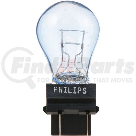 Phillips Industries 3057CVB2 Tail Light Bulb - 12.8V, 26.9/6.72 Watts, Blue Coated, Push Type