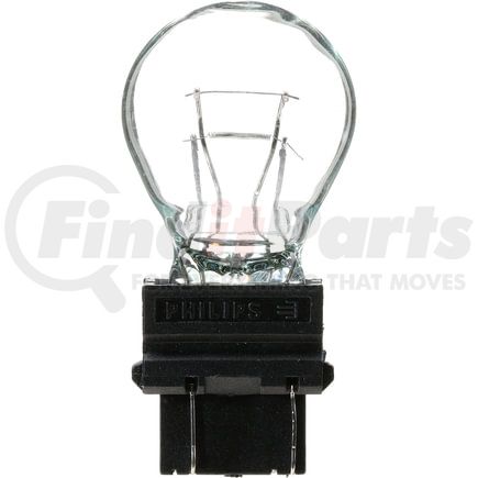 Phillips Industries 3457B2 Tail Light Bulb - 12.8/14V, 26.9/8.26 Watts, Standard, Clear, Push Type