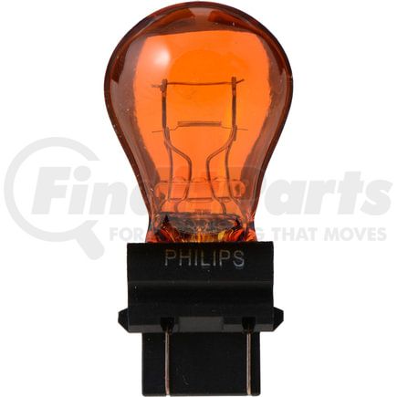 Phillips Industries 3457NAB2 Turn Signal Light Bulb - 12.8/14V, 26.9/8.26 Watts, Standard, Amber, Push Type