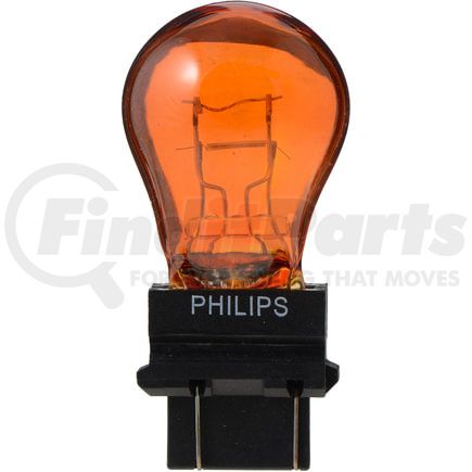 Phillips Industries 3757NALLB2 Turn Signal Light Bulb - 12.8/14V, 26.9/8.26 Watts, Amber, Push Type